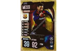 MATCH ATTAX 19/20 LIONEL MESSI CENTURION TRADING CARD - FC BARCELONA