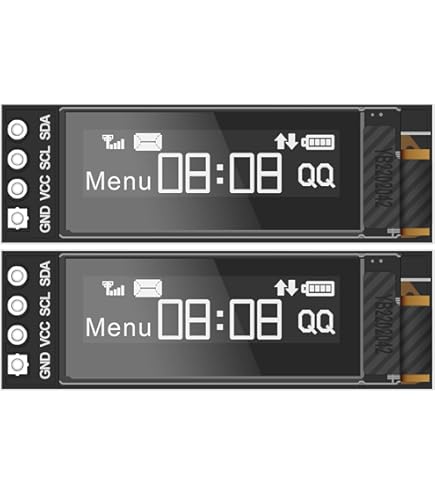 Display OLED I2C Da 0,91 Pollici 128 X 32 Pixel Compatibile Con Arduino E Raspberry Pi - Foto 11