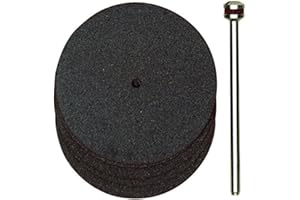 Proxxon 28820 zestaw tarcz do cięcia 38 mm 5 sztuk + nośnik, szary