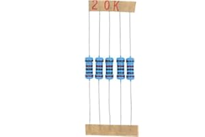 HUABAN 100 Pièces 1 Watts 1W 20K Ohm 1% Résistance à film métallique