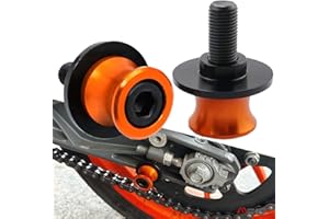 CCYYMOWOK 2pcs nottolini per 390 790 890 990 1050 1090 1190 ADVENTURE 1290 Super Adventure S R 2021 2022 2023 2024 2025 accessori CNC M10 Forcellone per cavalletto alza moto supporti