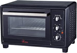 Ardes AR6220B Forno Elettrico Ventilato Gustavo Black 20 Litri 6 Funzioni  Cottura Doppio Vetro con Accessori Nero, 1380 W : Ardes: Amazon.it: Casa e  cucina
