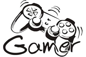 FATIYA 42 x 30cm Mur Autocollants Jeu Vidéo Mur Autocollant Décoration Art Maison Décor Mural Autocollants Chambre Salon Chambre Des Garçons Wall Stickers