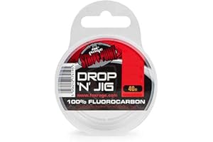 Fox Rage Strike Point Drop N Jig Fluro - 40 m Fluorocarbon Cord