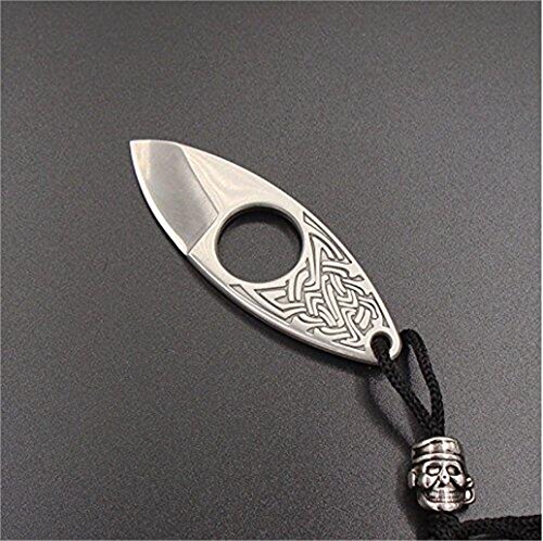 Multifonctions Joli Petit Couteau Mini de Poche Couteau Sharp créativité l'étui Cadeau pendentifs (F1)