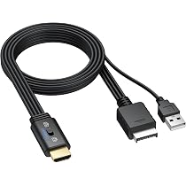CONVERTITORE AUDIO-VIDEO COMPATIBILE da PS2 a HDMI, console di gioco CONVERTITORE AUDIO-VIDEO COMPATIBILE da PS2 a HDMI, console di gioco