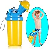 [500ML] BYETOO Portable Baby Child Kids Travel Potty Hygienic Leak Proof Urinal Emergency Toilet for Camping,Car Travel,Outsi