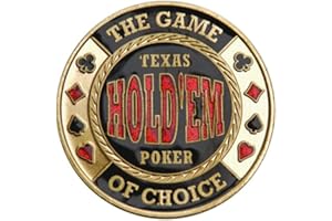 POKERSHOP Da Vinci Hand Painted Poker Card Guard Protector, Hold'em