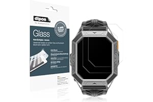 dipos I 2x Displayschutz 9H matt kompatibel mit HIRREO TX1 2.13 Zoll Schutzfolie Anti-Shock Folie