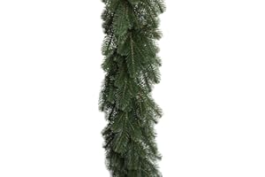 künstliche Tannengirlande/Weihnachtsgirlande Karpaten Spritzguss, Länge: 200 cm, Farbe: dunkelgrün