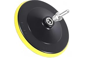 LEPEVNEY 7-Inch 180mm Hook and Loop Backing Pad M14 Drill Adapter Sanding Backing Pad Polishing Pad Disc Orbital Sander Polisher Backer Plate