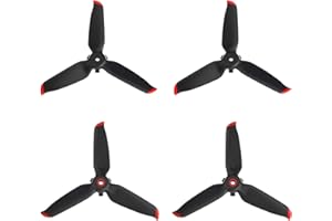 JACKRULER 2 Paires Pales d'hélice de RC Drone, Lames d'hélices Quick Release Prop Lames Accessoire pour DJI FPV Combo (B)
