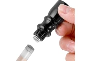 DSLSQD Herramienta 3 en 1 para punta de taco de billar, moldeador de punta de taco de billar, accesorios de billar de acero inoxidable, accesorios de taco de piscina (negro)