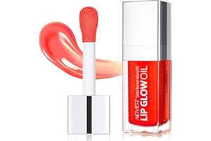 SBHEANGBA Moisturizing Lip Oil, No-Sticky Lip Gloss Tinted Lip Balm Lip Care, Long Lasting Clear Liquid Lipsticks, Plump Lip Glow Oil For Dry Lip's Moisturizing Hydrating And Nourishing