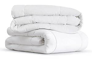 HOMEYA - Edredón de Fibra Duo 4 Estaciones 150 + 250 gr/m2 - Edredón Relleno Nórdico Cama 135, 220 x 220 cm- Suave, Transpirable, 100% Poliester