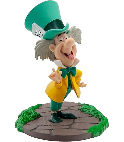 Set Per Decorazione Torta Alice Nel Paese Delle Meraviglie Con 5 Topper Candelina