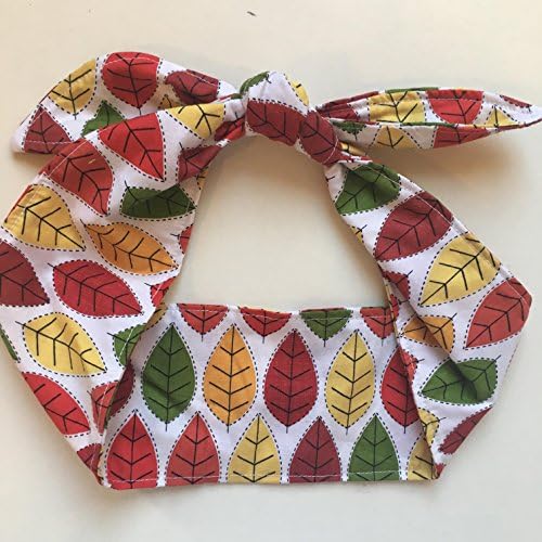 Autumn Leaves Baby Newborn Baby Girls Toddler Kids Rosie Head Wrap Tie Twist Top Knot Headband Hair Accessories HattiesWonders