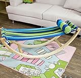 SoBuy® Hängematte, Kinderhängematte , Schaukel für Kinder, Schaukelliege FST33-J - 7