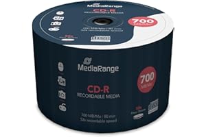 MediaRange MR207 płyty CD-R (52 x prędkość, 700 MB, trzpień 50 sztuk)