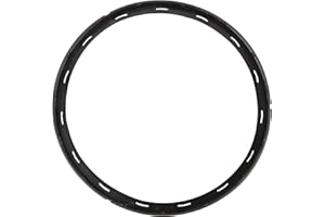TEFAL Seb Joint silicone pour cocotte-minute, Diamètre 24,5 cm, Compatible avec les autocuiseurs Clipso Essential 6 L, 7,5 L, 9 L, Noir X1010006