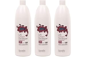 FARMAVITA Life Cream Developer - Emulsione Ossigenata Stabilizzata - 20 Vol 6% - 3x1000 ml
