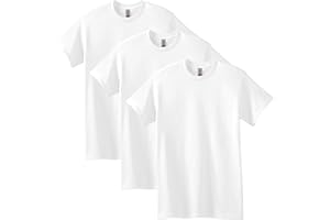 Gildan Men's Heavy Cotton T-Shirt, Style G5000 (Pack of 3) T-Shirt (Pack of 3)