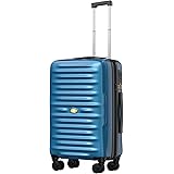 MGOB Valigia Bagaglio a Mano 40L PC Trolley Rigida Valigie da cabina Ultra Leggero 4 Ruote Girevoli Doppie e TSA Lucchetto 55