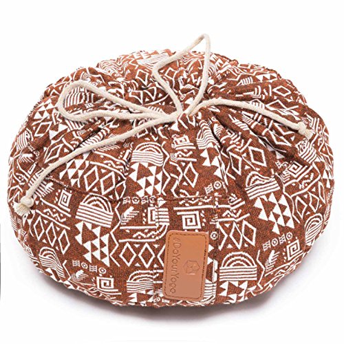 Yogakissen »Vishnu« mit Kordelverschluss & Bio-Dinkelspelz (kbA) Füllung – Höhe ca. 15 cm / Durchmesser ca. 30 cm – ideal als Zafukissen / Meditationskissen / Rondokissen / Meditiationsunterlage – hoher Sitz-Komfort dank Dinkelspelzfüllung / maschinenwaschbar & hautfreundlich. Ideale Hilfsmittel / Accessoire (Sitzkissen) für längere Meditationen - 2