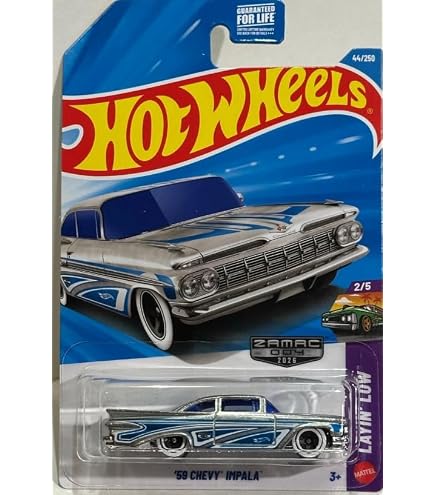 1998 Hot Wheels '65 Impala Lowrider Card Variation : Amazon.co.uk