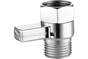 CIENCIA Shower Control Valve Brass Shower Valve Shower Head Shut-Off Valve Water Shut Off Valve G 1/2 for Shower Arm, Bidet Sprayer, AV016C