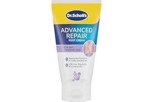 DR. SCHOLL'S Scholl ExpertCare Advance Repair Foot Cream 150ml, Intensive Moisturiser for Cracked Heels and Dry Cracking Skin with Uvit, Urea, and Pro-Vitamin B5 Complex for Softer Smoother Feet