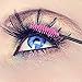 eBoot 100 Pack Pink Disposable Eyelash Eye Lash Makeup Brush Mascara Wands