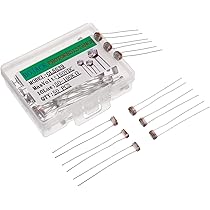500pcs NTC Thermistor Resistor Kit - MF52AT 10K Ohm 5% Precision Temperature Sensor
