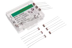 BOJACK 50 st GL5539 Fotoresistans 5 mm fotoljuk känsligt motstånd LDR GM5539 5539