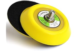 BSRTTOOL 2Pcs 3inch Backing Pad Hook and Loop for Sander Polisher Buffer - PU 5/16"-24 Thread Backer Pad