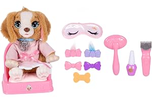 Disney Princess – Stort Lekset med Hund och Djurtillbehör – Officiell Licens (Disney) – Omsorgs- och Stylingkit för Leksakshu