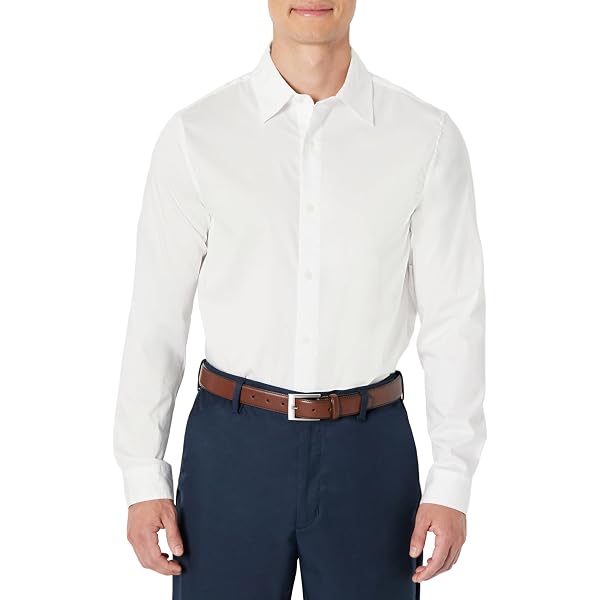 OLYMP Level Five Body Fit Galahemd – Langarm, Popeline Beige, 97% Baumwolle – Slim Fit Mit New Kent Kragen