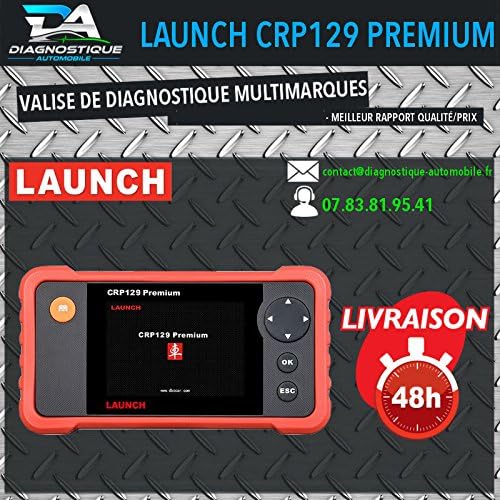Mister Diagnostic® Premium Launch CRP129 Diagnostic Suitcase –Multi-brands - Golf Audi BMW Clio