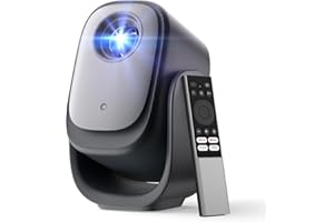 ‎DANGBEI Dangbei N2 Mini Smart Projector with Stand, Official Netflix Home Projector 1080P Full HD, Auto Focus, Trapezoidal Correction, Dolby Sound, Portable Video Projector with WiFi and Bluetooth for Outdoor