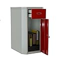 RIGID Steel Cabinet with Single Drawer and Key Lock | Industrial for Office, Home