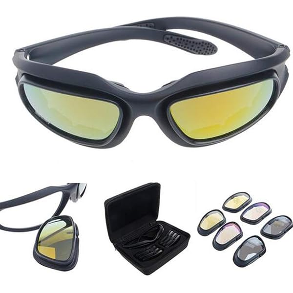 Occhiali Da Sole Sportivi Imbottiti Antivento - Per Equitazione E Moto Occhiali Da Sole Sportivi Imbottiti Antivento - Per Equitazione E Moto