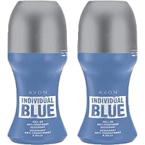 Avon Individual Blue Deoroller – 2er Pack, Zuverlässiger 48h Frische-Schutz
