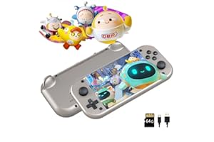 TIMITS Console de Jeu Portable. Console de Jeu rétro avec 25 émulateurs, Plus de 10 000 Jeux, écran IPS de 4,3 Pouces, Console de Jeux vidéo rétro pour Enfants Adultes, système EmuELEC (Console de Jeu)