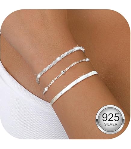 Bracelet Réglable Argent 925/1000 Motif Triangle - Neuf Avec étiquettes (réf. BR128)