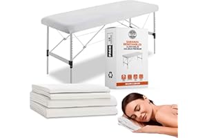 BEST QUALITY PIMPAM FACTORY 100% GUARANTEED PimPam Factory Sabanas Camilla Ajustables de TNT Desechables 95x220cm - Pack 10 - Funda Camilla Plegable - Papel Camilla - Repele Líquidos