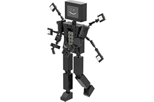 PURUUIGE Toilet Man Set de Bloques de Construcción de Juguete,Cameraman Titan, Camera Titan Ideas de Juguetes para Niños, Regalo para Niños de 6+ Años, para Niños y Niñas (219 Piezas)