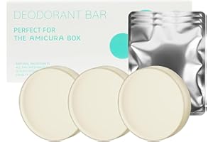 Amicura Cura3 Blocs Désodorisants pour Litière (3 Pièces) - Neutralise Les Odeurs 30 Jours, Certifié MSDS