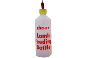 Homestead Farm Supplies Animal Feeding Bottle with Pritchard Teat - Alpacas Llama Goat Sheep