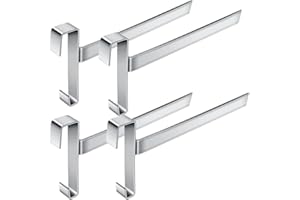 POMUROM Bee Hive Perch, 4 Beehive Frame Holder, Stainless Steel Beehive Frame Support Beekeeping Frames Hanger, Beehive Frame Rack for 5 Beehive Frame, Beekeeping Tools Beekeeping Equipment for Beekeeper