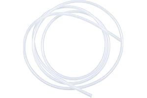 LAVMHAB Silikonschlauch 3mm ID x 7mm OD 3 Meter Länge, Lebensmitteltaugliche Schläuche Flexibler Schlauch Klar Wasser Luft Rohre für die Pumpe übertragen